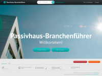 passivhaus-branchenfuehrer.de Webseite Vorschau