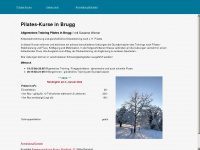 pilates-brugg.ch Webseite Vorschau