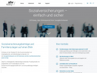 ahveasy.ch Webseite Vorschau