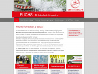 rohrtechnik-fuchs.at Webseite Vorschau