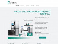 elektrogesetz.eu Webseite Vorschau