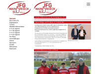 jfg-maindreieck-sued.de Webseite Vorschau