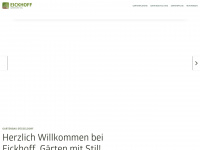 eickhoff-garten.de Webseite Vorschau
