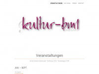 kultur-bm1.ch Webseite Vorschau