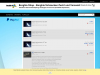 berghia-shop.de Webseite Vorschau