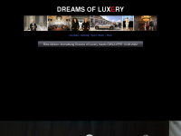 dreams-of-luxery.de Webseite Vorschau