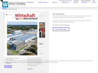 woltering-group.de Webseite Vorschau
