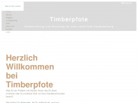 timberpfote.ch Webseite Vorschau