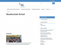 musikschule-rontal.ch Webseite Vorschau