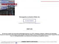 easytrucks.ch Webseite Vorschau