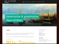 taverne-jena.de Webseite Vorschau