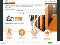 iris-energy.de Webseite Vorschau