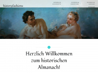 historyfashions.wordpress.com Webseite Vorschau