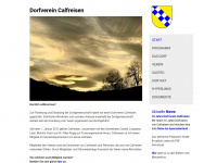 dorfverein-calfreisen.ch Webseite Vorschau