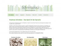 schreibplatz.ch Webseite Vorschau