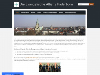 evangelische-allianz-paderborn.de Webseite Vorschau
