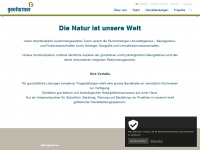 geoformer.ch Webseite Vorschau