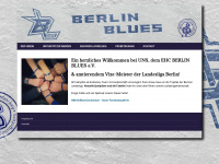 berlinblues.com Webseite Vorschau