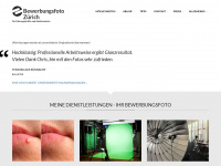 bewerbungsfotos.ch Webseite Vorschau