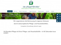 pflegefairmittler.de Webseite Vorschau