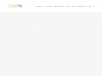 greentec-ag.ch Webseite Vorschau