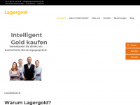 lagergold.com Webseite Vorschau
