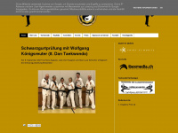 taekwondo-hapkido.ch Webseite Vorschau
