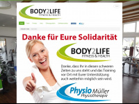 body2life.de Webseite Vorschau