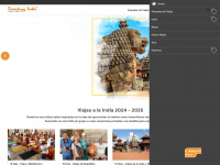 travelogyindia.es Webseite Vorschau
