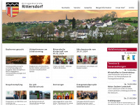 rittersdorf.eu Webseite Vorschau