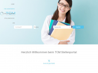 tcm-stellenportal.ch Webseite Vorschau