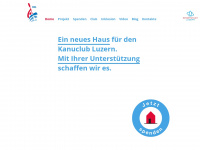 clubhausamsee.ch Webseite Vorschau