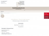 radiologikum-eppendorf.de Webseite Vorschau