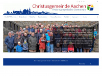christusgemeinde-aachen.de Webseite Vorschau