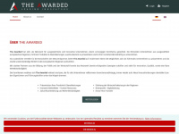the-awarded.eu Webseite Vorschau