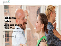 tanzschule-berlin.de Webseite Vorschau