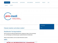pro-medi.org Webseite Vorschau
