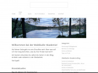 waldlaeufer-akademie.de Webseite Vorschau