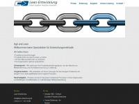 lean-entwicklung.de Webseite Vorschau