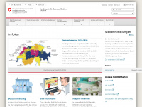 bakom.admin.ch Webseite Vorschau