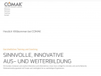 comak.at Webseite Vorschau