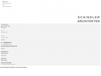 schindler-architekten.de Webseite Vorschau