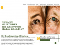 bundesverband-glaukom.de Webseite Vorschau