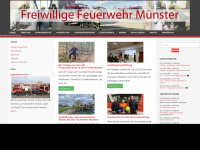 feuerwehr-muenster.com Webseite Vorschau