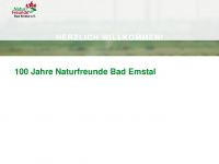 naturfreunde-bad-emstal.de Webseite Vorschau