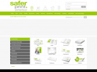 safer-print.com Webseite Vorschau