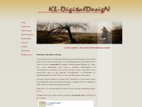 kl-digitaldesign.de Webseite Vorschau