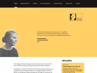 hansche-stiftung.de Webseite Vorschau