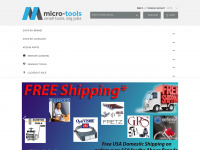 micro-tools.com Webseite Vorschau