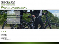burghardt-fahrradvermietung.de Webseite Vorschau